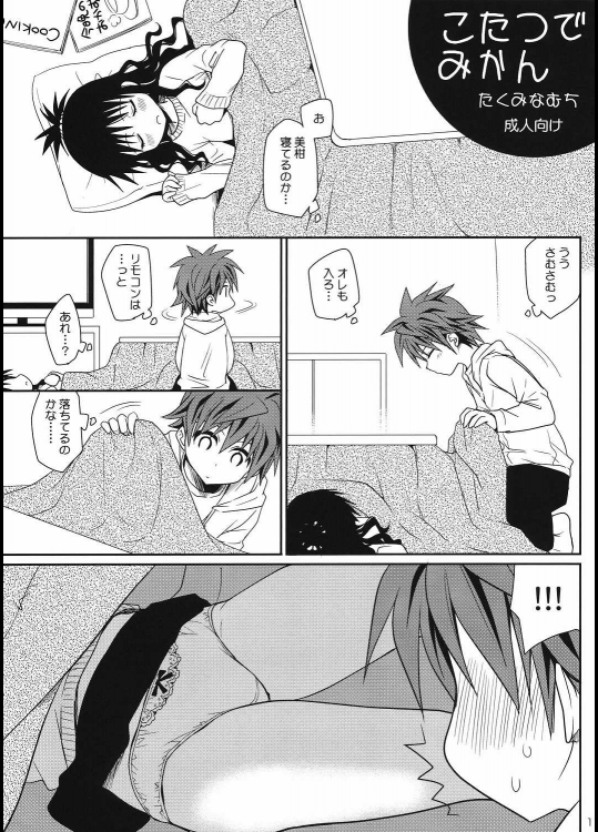 こたつでみかん